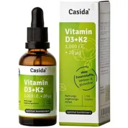 Casida Vitamin D3 K2 Tropfen