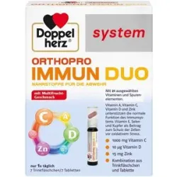 Doppelherz Orthopro Immun Duo System Trinkampullen