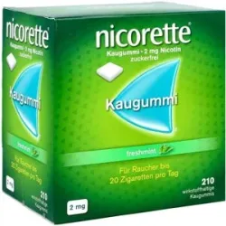 nicorette® Kaugummi 2 mg freshmint