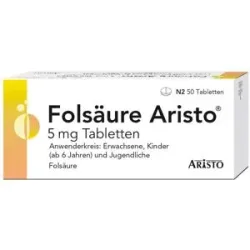 Folsäure Aristo 5 Mg Tabletten
