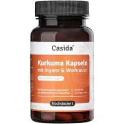 Casida Kurkuma+Ingwer+Weihrauch Kapseln Hochdosiert