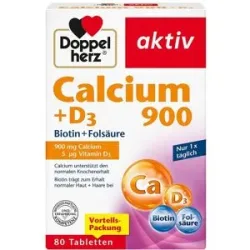 Doppelherz Calcium 900+d3 Tabletten