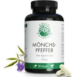 GREEN NATURALS Mönchspfeffer 20mg Hochdosiert Kapseln