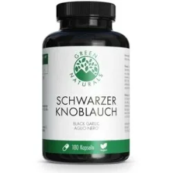 Green Naturals Schwarzer Knoblauch 750mg Kapseln vegan