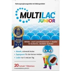 Multilac Darmsynbiotikum Junior Täfelchen