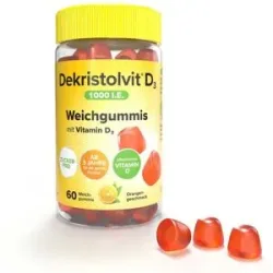Dekristolvit D3 1000 I.E. Weichgummis