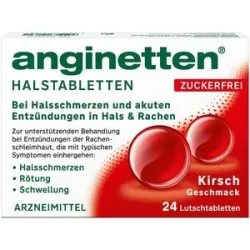 Anginetten Halstabletten Zuckerfrei Kirsche