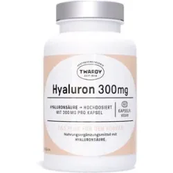Twardy Hyaluronsäure 300 mg Kapseln vegan