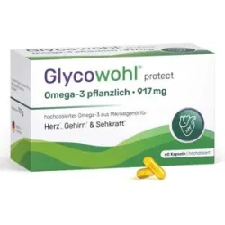 Glycowohl Omega-3 Kapseln 917 mg vegan + DHA + EPA + DPA