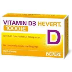 Vitamin D3 Hevert 1000 I.e. Tabletten