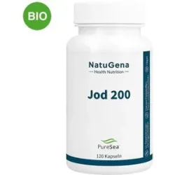 NatuGena Jod 200 aus Bio-Knotentang Kapseln