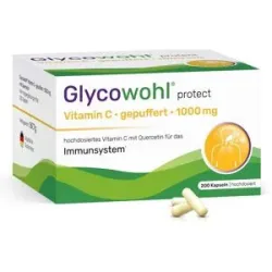 Glycowohl Vitamin C 1000 mg + Quercetin Kapseln vegan