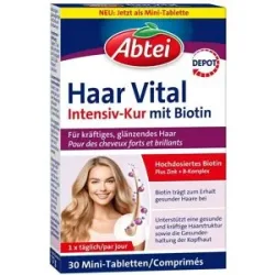 Abtei Haar Vital Intensiv-Kur mit Biotin Tabletten