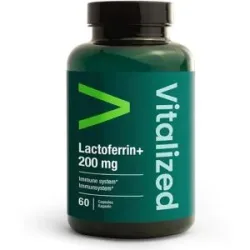 Vitalized Lactoferrin+ 200 mg Kapseln