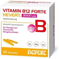 Vitamin B12 forte Hevert 3000 µg Ampullen