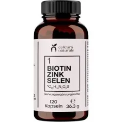 Cellcura Naturals Biotin Zink Selen Vegan Kapseln