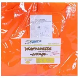 Senada Warnweste orange im Beutel