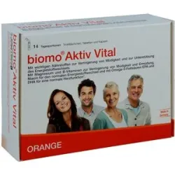 Biomo Aktiv Vital Trinkflaschen 14 Tagesportionen