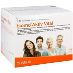 Biomo Aktiv Vital Trinkflaschen 30 Tagesportionen