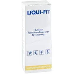 Liqui Fit Lemon flüssige Zuckerlösung Beutel