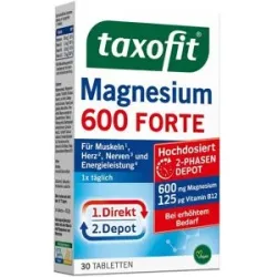 Taxofit Magnesium 600 Forte Depot Tabletten