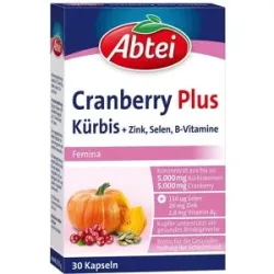 Abtei Kürbis Plus Cranberry Kapseln