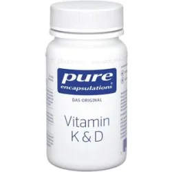 Pure Encapsulations Vitamin K & D Kapseln