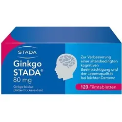 Ginkgo STADA Ginkgo Biloba STADA 80 mg Filmtabletten