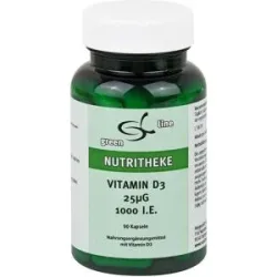 Nutritheke Vitamin D3 25 [my]g 1.000 I.e. Kapseln