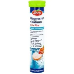 Abtei Magnesium+kalium Aktiv Plus Brausetabletten