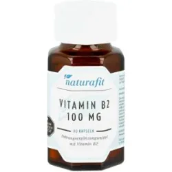 Naturafit Vitamin B2 100 mg Kapseln