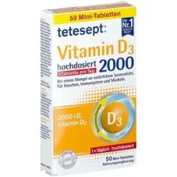 Tetesept Vitamin D3 2.000 Filmtabletten