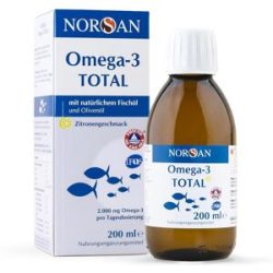 Norsan Omega 3 Total Fischöl flüssig Zitrone