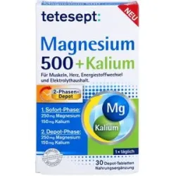 Tetesept Magnesium 500+Kalium Tabletten