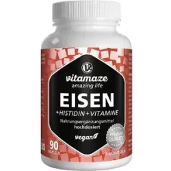 Vitamaze Eisen 20 mg+Histidin+Vitamine C/B9/B12 Kapseln
