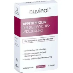 Nuvinol Appetitzügler für die Gewichtsreduzierung Kapseln