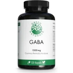 Green Naturals® GABA 1500 mg Kapseln vegan