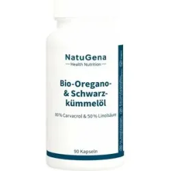NatuGena Bio-Oregano & Schwarzkümmelöl Vegan Kapseln