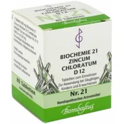 Bombastus Biochemie 21 Zincum chloratum D12 Tabletten