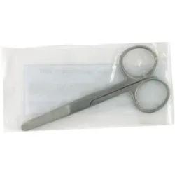 Verbandschere stumpf/stumpf 10 cm