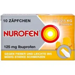 NUROFEN Junior 125 mg Zäpfchen für Kinder