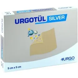 Urgotül Silver 5x5 cm Wundgaze