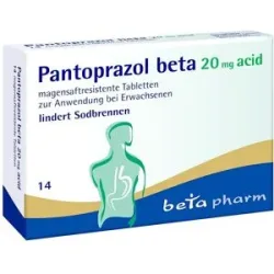 Pantoprazol beta 20mg acid