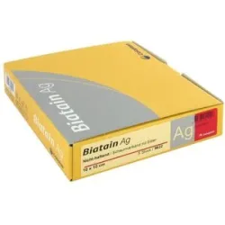 Biatain Ag Schaumverband 10x10cm nicht haftend