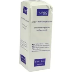Urgo Mullkompressen 5x5 cm unsteril