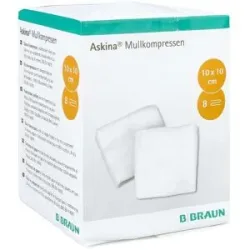 Braun Askina Mullkompressen 10x10 cm unsteril