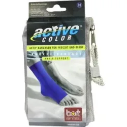 Bort Activecolor Knöchelbandage medium blau
