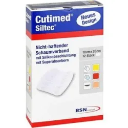 Cutimed Siltec Schaumverb.10x20 cm sanft haftend