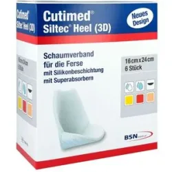 Cutimed Siltec Heel 3d 16x24 cm Kompressen