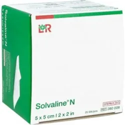 Solvaline N 5x5 cm steril Kompressen